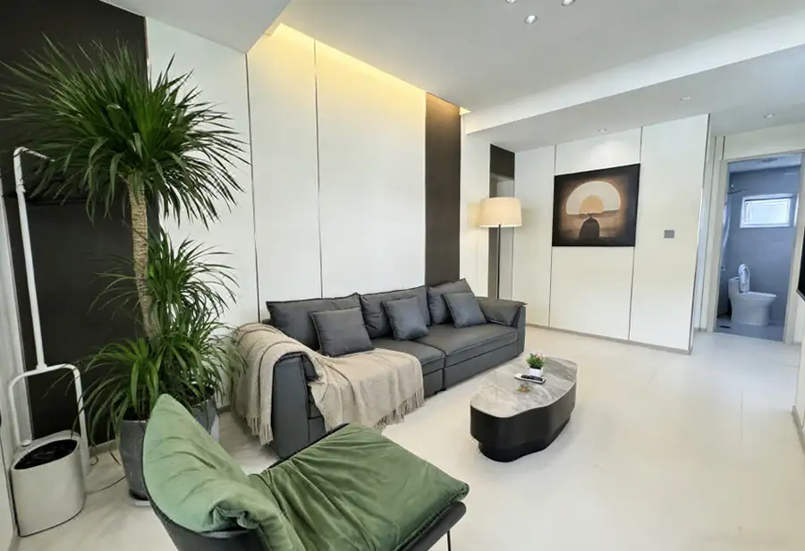 Modern living room Anyu Pool Villa Resort