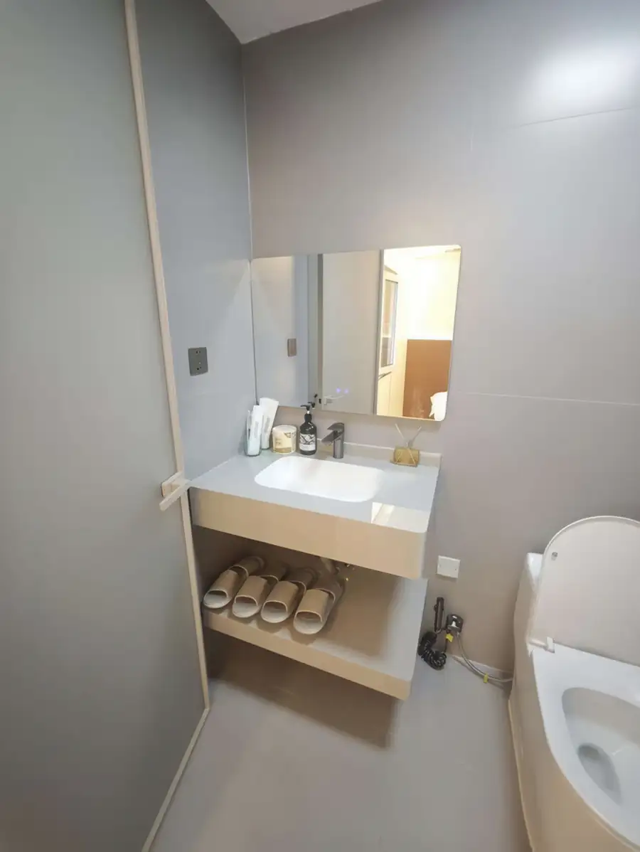 Premium bathroom finishes in the four-bedroom detached house Anyu Pool Villa Resort