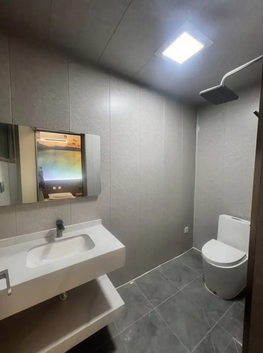 Luxury bathroom vanity in the Twin Room Anyu Pool Villa Resort