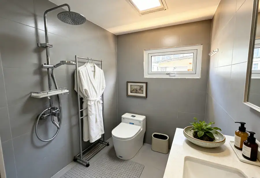 Luxury bathroom finishes Anyu Pool Villa Resort